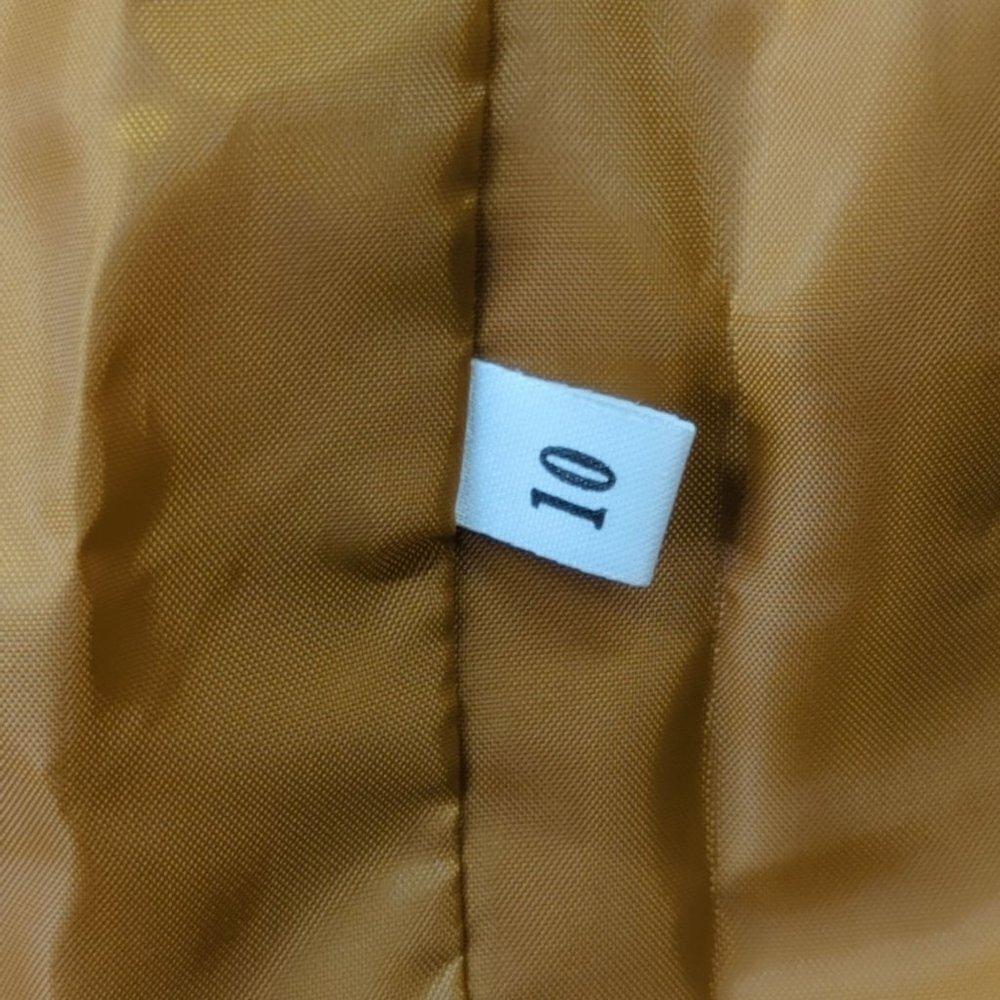Silk Boutique Yellow Button Blouse with Vest, Women's 10 - Picture 7 of 11